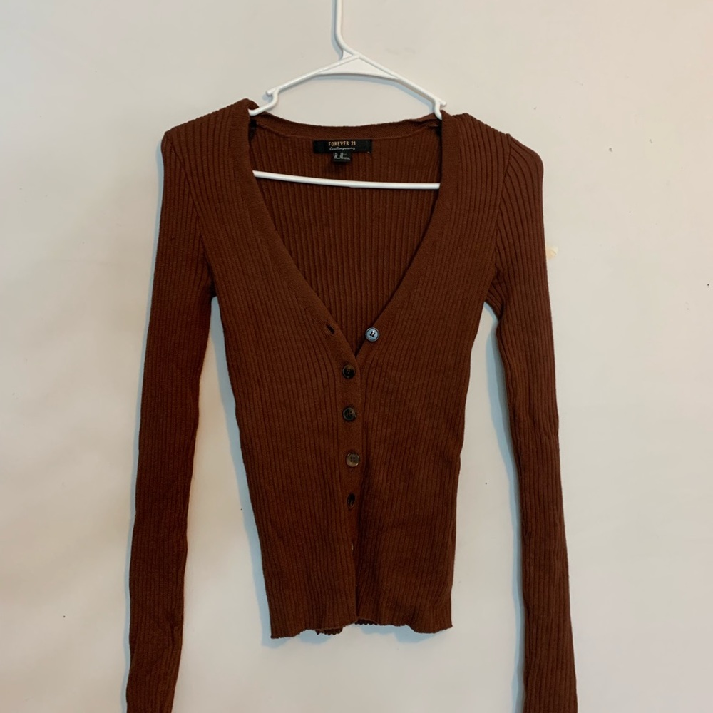 Rust sweater from forever 21